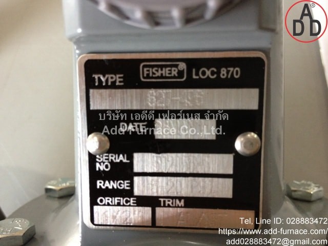 Fisher Loc 870 Type 627-496 (7)